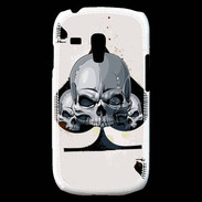 Coque Samsung Galaxy S3 Mini Carte tête de mort pique