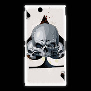 Coque Sony Xpéria Z Ultra Carte tête de mort pique