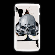 Coque LG L5 2 Carte tête de mort pique