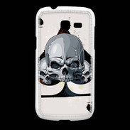 Coque Samsung Galaxy Fresh Carte tête de mort pique