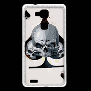 Coque Huawei Ascend Mate 7 Carte tête de mort pique