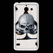 Coque Huawei Y550 Carte tête de mort pique