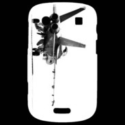Coque Blackberry Bold 9900 Avion de chasse F18 en noir et blanc