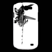 Coque Samsung Galaxy Express Avion de chasse F18 en noir et blanc