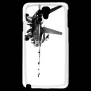 Coque Samsung Galaxy Note 3 Light Avion de chasse F18 en noir et blanc