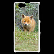 Coque Sony Xperia Z1 Compact Renardeau 500