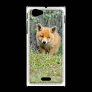Coque Sony Xpéria J Renardeau 500