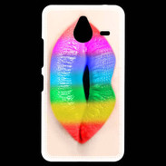 Coque Personnalisée Nokia Lumia 640XL LTE Bouche Arc en Ciel
