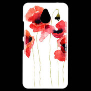 Coque Personnalisée Nokia Lumia 640XL LTE Dessin de coquelicot