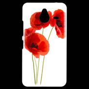 Coque Personnalisée Nokia Lumia 640XL LTE Coquelicots en peinture 150