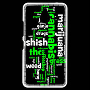 Coque Personnalisée Nokia Lumia 640XL LTE Cannabis Tag