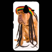 Coque Personnalisée Nokia Lumia 640XL LTE Chien Rasta