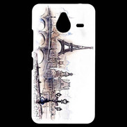 Coque Personnalisée Nokia Lumia 640XL LTE Vintage Paris en dessin