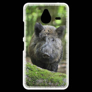 Coque Personnalisée Nokia Lumia 640XL LTE Sanglier dans les bois