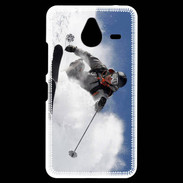 Coque Personnalisée Nokia Lumia 640XL LTE Skieur en montagne
