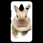 Coque Personnalisée Nokia Lumia 640XL LTE Portrait de lapin