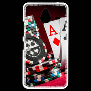 Coque Personnalisée Nokia Lumia 640XL LTE Paire d'As au poker