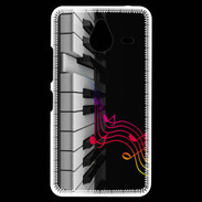 Coque Personnalisée Nokia Lumia 640XL LTE Note de musique et piano 1