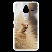 Coque Personnalisée Nokia Lumia 640XL LTE Renard paysage hiver