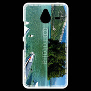 Coque Personnalisée Nokia Lumia 640XL LTE Barques sur le lac d'Annecy