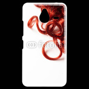 Coque Personnalisée Nokia Lumia 640XL LTE Coiffure Cheveux bouclés rouges