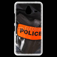 Coque Personnalisée Nokia Lumia 640XL LTE Brassard Police 75
