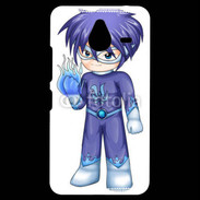Coque Personnalisée Nokia Lumia 640XL LTE Chibi style illustration of a superhero