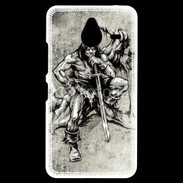 Coque Personnalisée Nokia Lumia 640XL LTE Guerrier en dessin 25