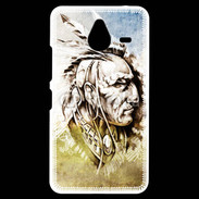 Coque Personnalisée Nokia Lumia 640XL LTE Indiens d’Amérique en dessin 27