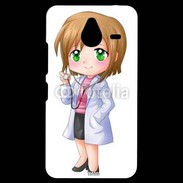 Coque Personnalisée Nokia Lumia 640XL LTE Cute cartoon illustration of a waiter