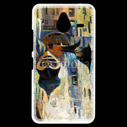 Coque Personnalisée Nokia Lumia 640XL LTE Peinture du canal de Venise en Italie