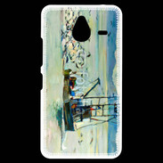 Coque Personnalisée Nokia Lumia 640XL LTE Peinture bateau de pêche