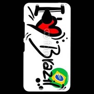 Coque Personnalisée Nokia Lumia 640XL LTE I love Brésil 2
