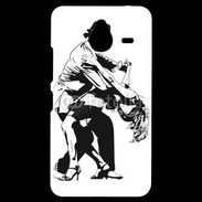 Coque Personnalisée Nokia Lumia 640XL LTE Dessin de Danseur en couple