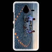 Coque Personnalisée Nokia Lumia 640XL LTE Couple romantique devant la mer