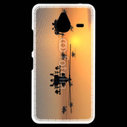 Coque Personnalisée Nokia Lumia 640XL LTE Hélicoptère Apache de nuit