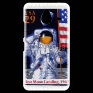 Coque Personnalisée Nokia Lumia 640XL LTE Timbre anniversaire premier pas sur la lune USA