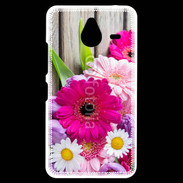 Coque Personnalisée Nokia Lumia 640XL LTE Bouquet de fleur sur bois
