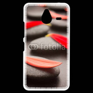 Coque Personnalisée Nokia Lumia 640XL LTE Galet et pétales