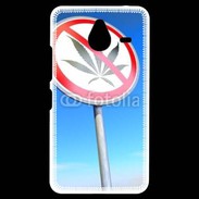 Coque Personnalisée Nokia Lumia 640XL LTE Interdiction de cannabis