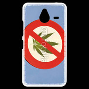 Coque Personnalisée Nokia Lumia 640XL LTE Interdiction de cannabis 3