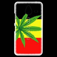 Coque Personnalisée Nokia Lumia 640XL LTE Drapeau allemand cannabis