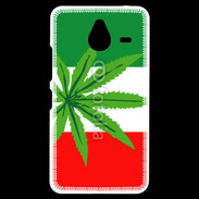 Coque Personnalisée Nokia Lumia 640XL LTE Drapeau italien cannabis