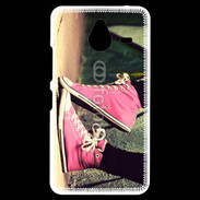 Coque Personnalisée Nokia Lumia 640XL LTE Converses roses vintage