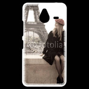 Coque Personnalisée Nokia Lumia 640XL LTE Vintage Tour Eiffel 30