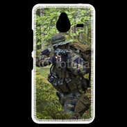 Coque Personnalisée Nokia Lumia 640XL LTE Militaire en forêt