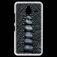 Coque Personnalisée Nokia Lumia 640XL LTE Effet crocodile noir