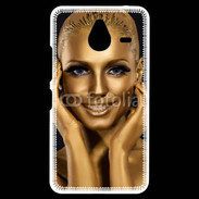 Coque Personnalisée Nokia Lumia 640XL LTE Femme couleur or