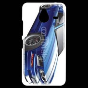 Coque Personnalisée Nokia Lumia 640XL LTE Mustang bleue
