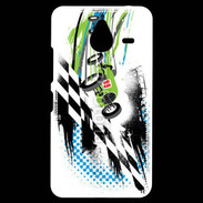 Coque Personnalisée Nokia Lumia 640XL LTE Course de voiture rétro